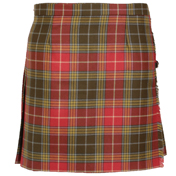 Mini Kilt, Ladies, Wool, Buchanan Tartan